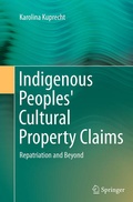 Cover: Indigenous Peoples' Cultural Property Claims - Springer