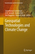 Cover: Geospatial Technologies and Climate Change - Springer