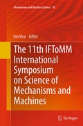 Cover: The 11th IFToMM International Symposium on Science of Mechanisms and Machines - Springer