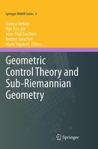 Abbildung von: Geometric Control Theory and Sub-Riemannian Geometry - Springer