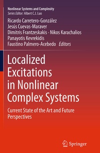 Enlarge image Cover: Localized Excitations in Nonlinear Complex Systems - Springer