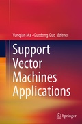 Cover: Support Vector Machines Applications - Springer