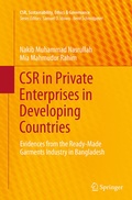 Cover: CSR in Private Enterprises in Developing Countries - Springer