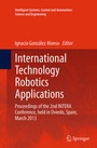 Cover: International Technology Robotics Applications - Springer