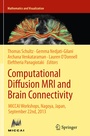 Cover: Computational Diffusion MRI and Brain Connectivity - Springer