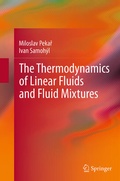 Cover: The Thermodynamics of Linear Fluids and Fluid Mixtures - Springer