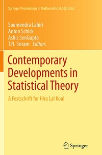 Enlarge image Cover: Contemporary Developments in Statistical Theory - Springer