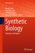 Cover: Synthetic Biology - Springer
