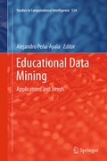 Cover: Educational Data Mining - Springer