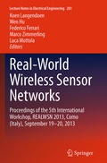 Cover: Real-World Wireless Sensor Networks - Springer