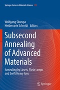 Cover: Subsecond Annealing of Advanced Materials - Springer
