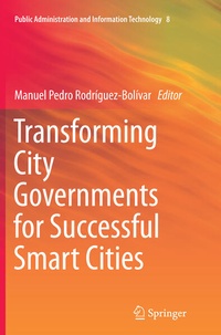 Bild: Transforming City Governments for Successful Smart Cities - Springer