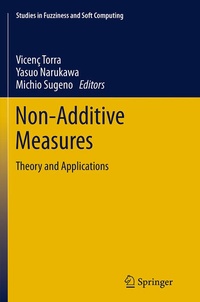 Enlarge image Cover: Non-Additive Measures - Springer