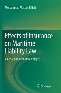 Abbildung von: Effects of Insurance on Maritime Liability Law - Springer