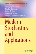 Cover: Modern Stochastics and Applications - Springer