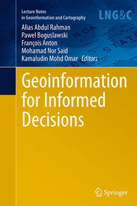 Enlarge image Cover: Geoinformation for Informed Decisions - Springer