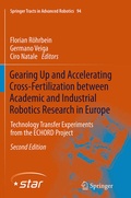 Cover: Gearing Up and Accelerating Cross-fertilization between Academic and Industrial Robotics Research in Europe: - Springer