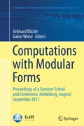 Cover: Computations with Modular Forms - Springer