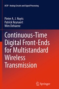 Cover: Continuous-Time Digital Front-Ends for Multistandard Wireless Transmission - Springer