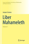 Cover: Liber Mahameleth - Springer