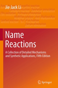 Abbildung von: Name Reactions - Springer