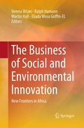 Cover: The Business of Social and Environmental Innovation - Springer