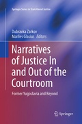Cover: Narratives of Justice In and Out of the Courtroom - Springer