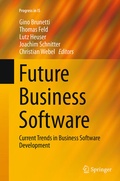 Cover: Future Business Software - Springer