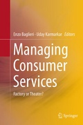 Cover: Managing Consumer Services - Springer