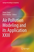 Cover: Air Pollution Modeling and its Application XXIII - Springer