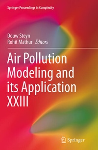 Enlarge image Cover: Air Pollution Modeling and its Application XXIII - Springer