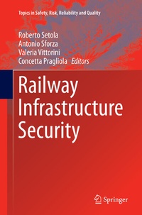 Enlarge image Cover: Railway Infrastructure Security - Springer