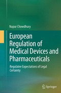Cover: European Regulation of Medical Devices and Pharmaceuticals - Springer