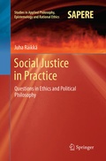 Cover: Social Justice in Practice - Springer