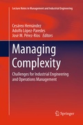 Cover: Managing Complexity - Springer
