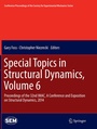 Cover: Special Topics in Structural Dynamics, Volume 6 - Springer