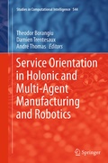 Cover: Service Orientation in Holonic and Multi-Agent Manufacturing and Robotics - Springer