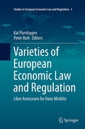 Cover: Varieties of European Economic Law and Regulation - Springer