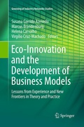 Cover: Eco-Innovation and the Development of Business Models - Springer