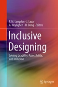 Cover: Inclusive Designing - Springer