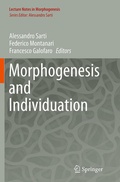 Cover: Morphogenesis and Individuation - Springer