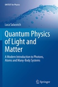 Cover: Quantum Physics of Light and Matter - Springer