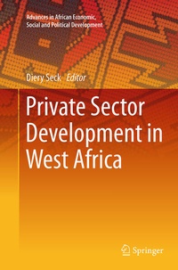 Bild vergrößern Bild: Private Sector Development in West Africa - Springer