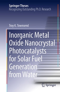 Abbildung von: Inorganic Metal Oxide Nanocrystal Photocatalysts for Solar Fuel Generation from Water - Springer