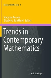 Enlarge image Cover: Trends in Contemporary Mathematics - Springer