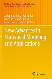 Enlarge image Cover: New Advances in Statistical Modeling and Applications - Springer