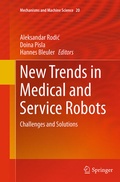 Cover: New Trends in Medical and Service Robots - Springer