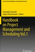Cover: Handbook on Project Management and Scheduling Vol.1 - Springer