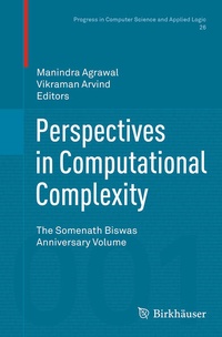 Enlarge image Cover: Perspectives in Computational Complexity - Birkhäuser