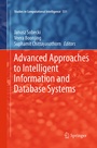Cover: Advanced Approaches to Intelligent Information and Database Systems - Springer